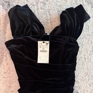 Zara Velvet top
